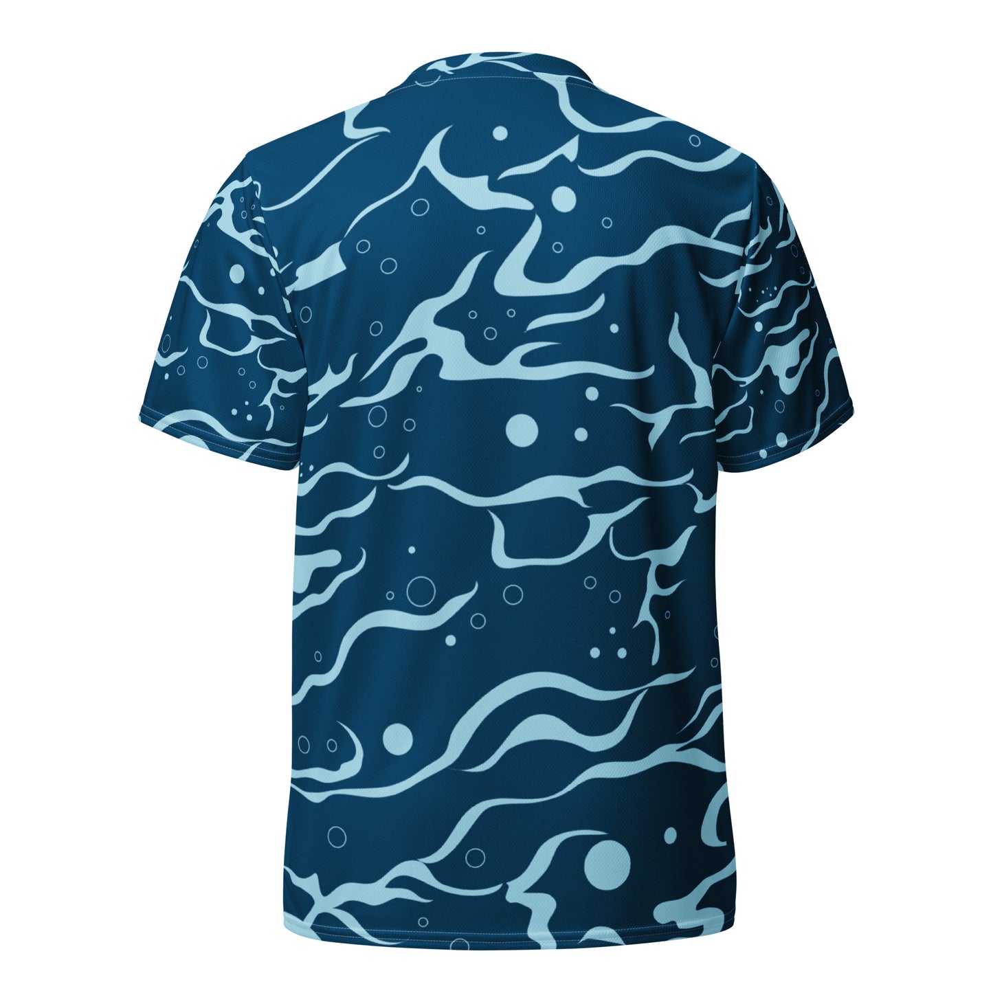 Killer Whale, recycled sports t-shirt