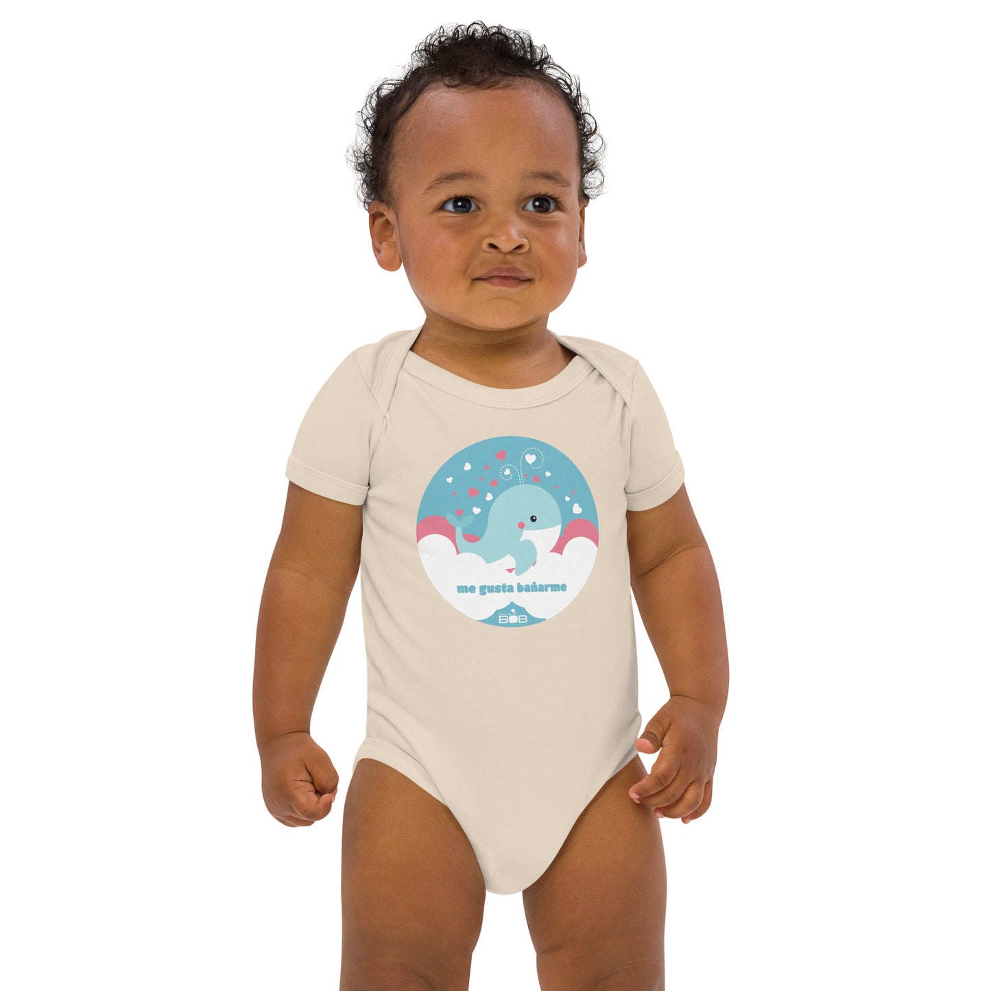 BABY, organic cotton baby bodysuit