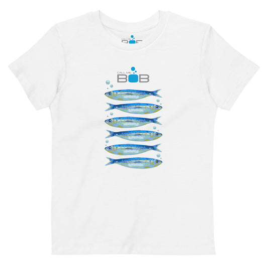 Half Dozen Sardines, organic cotton t-shirt