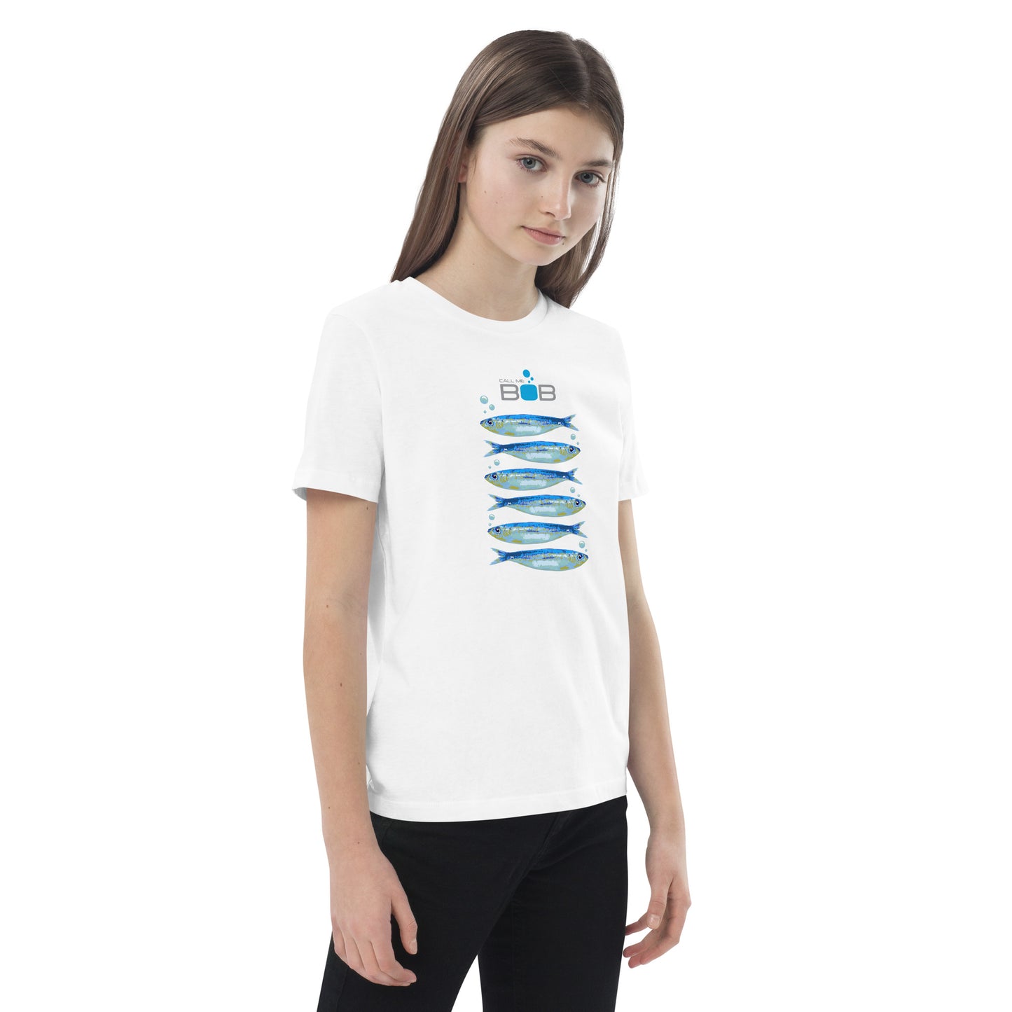 Half Dozen Sardines, organic cotton t-shirt