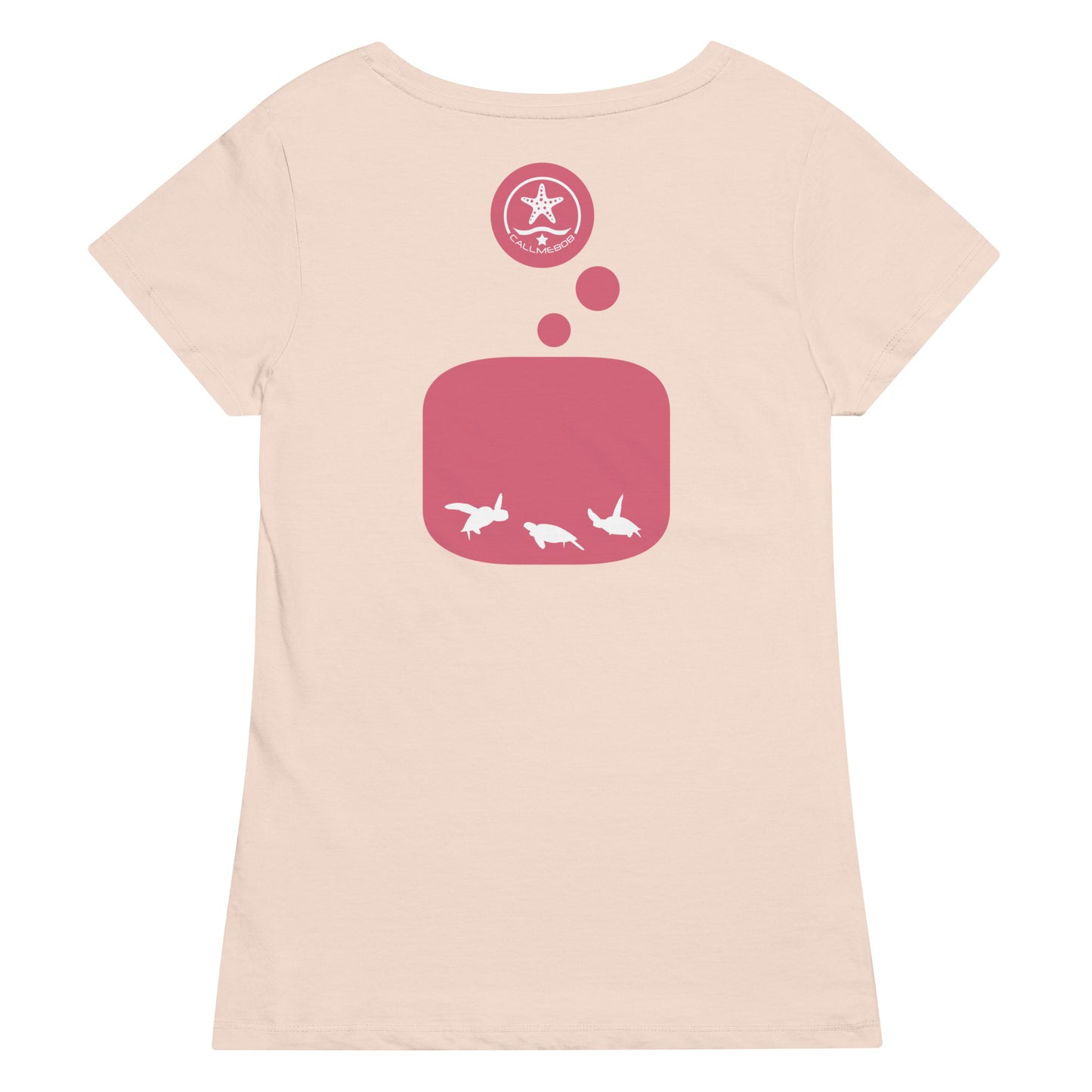 Bubbles, organic women's t-shirt