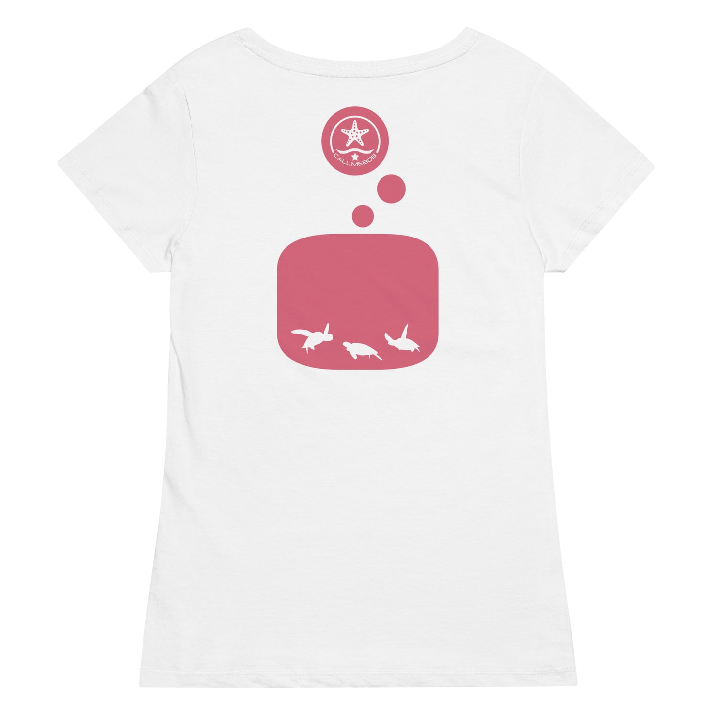 Bubbles, organic women's t-shirt
